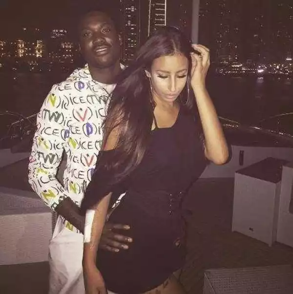 Meek Mill pictured with his hot new girlfriend